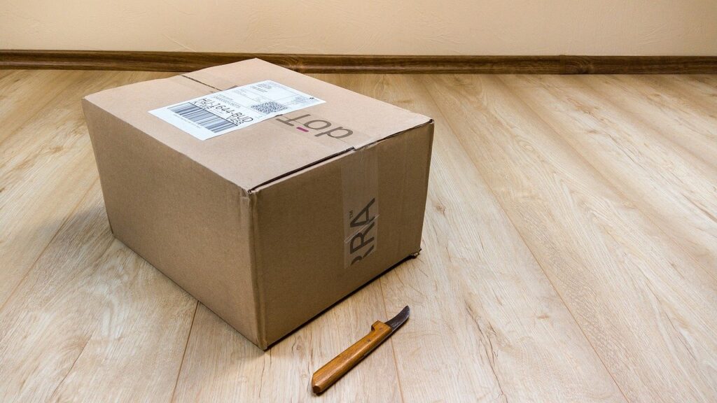 Caja de cartón